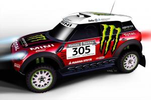 Mini Cooper Countryman All4 Dakar 2010 года